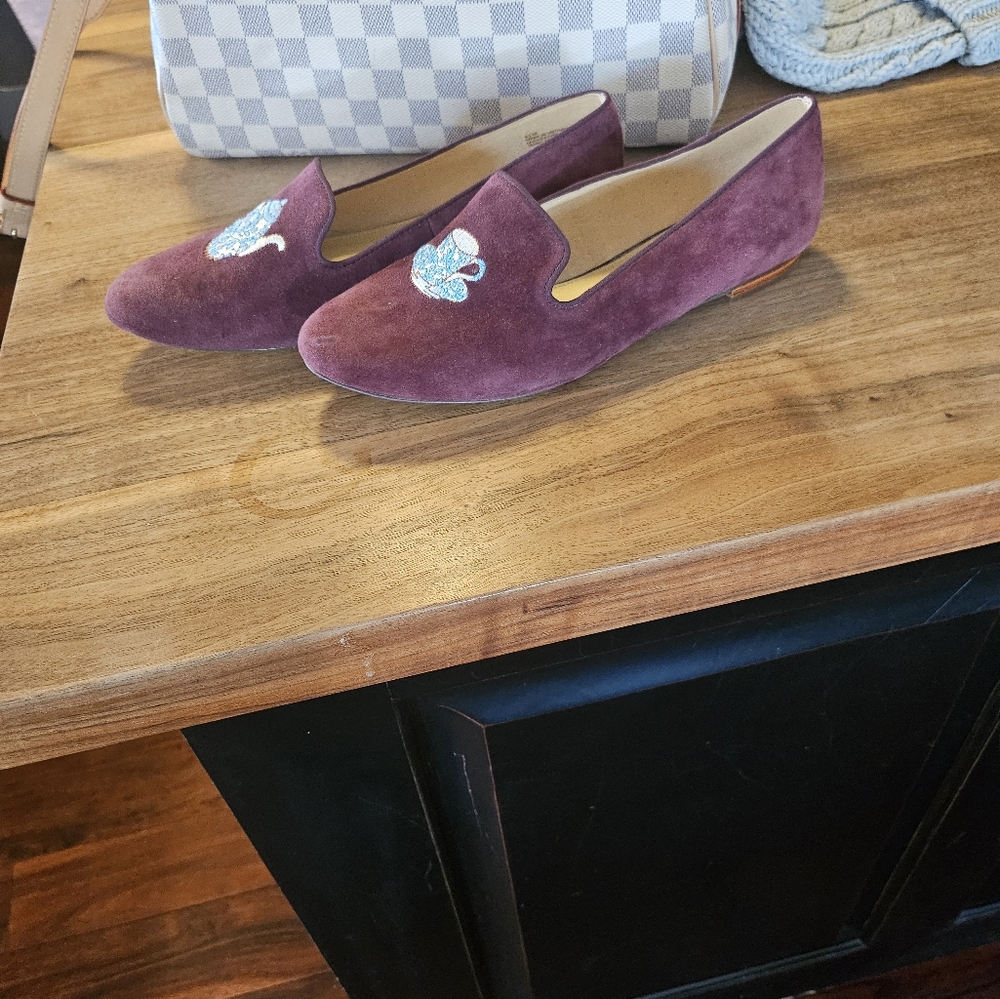 Talbots Chinoiserie Teacup Loafers, Rare, Never‎ Worn - Picture 9 of 9